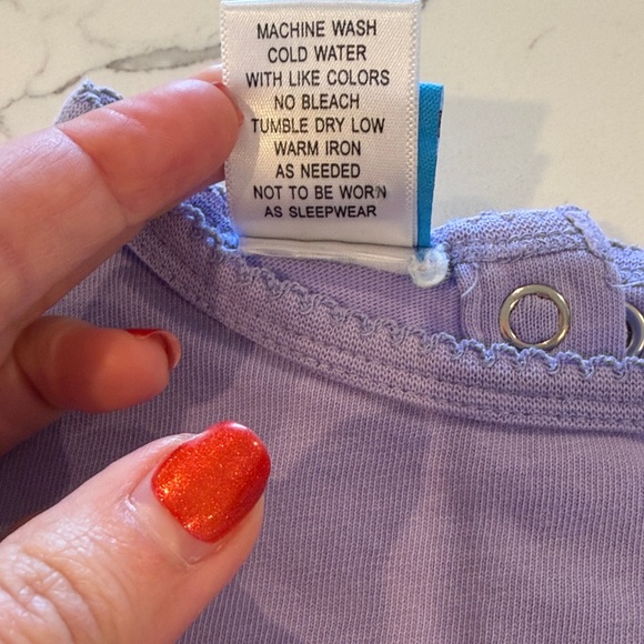 Purple Little Princess Bodysuit - Little Big Dogs - Picture 4 of 11